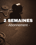 Abonnement | 2 semaines