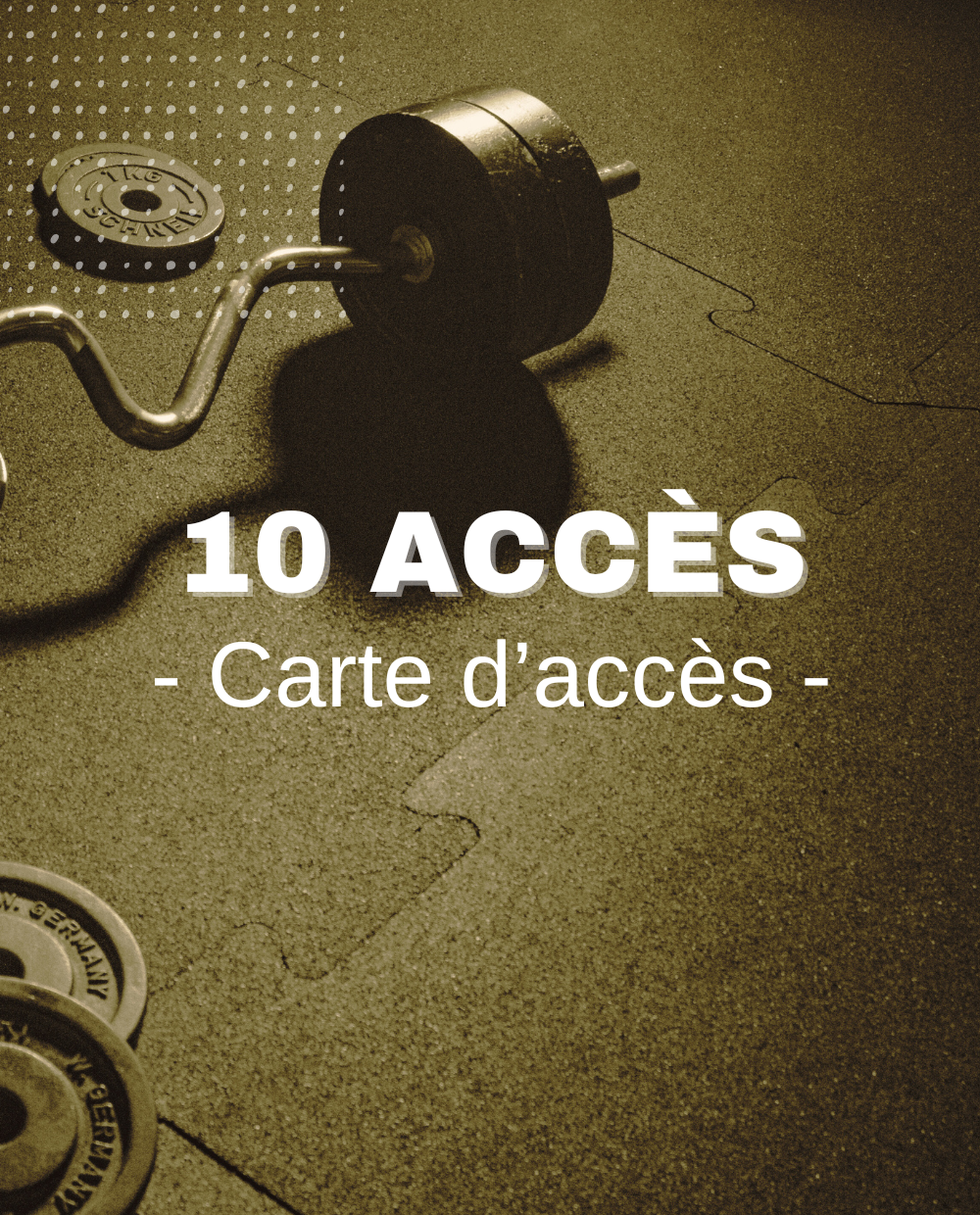 Carte de 10 accès